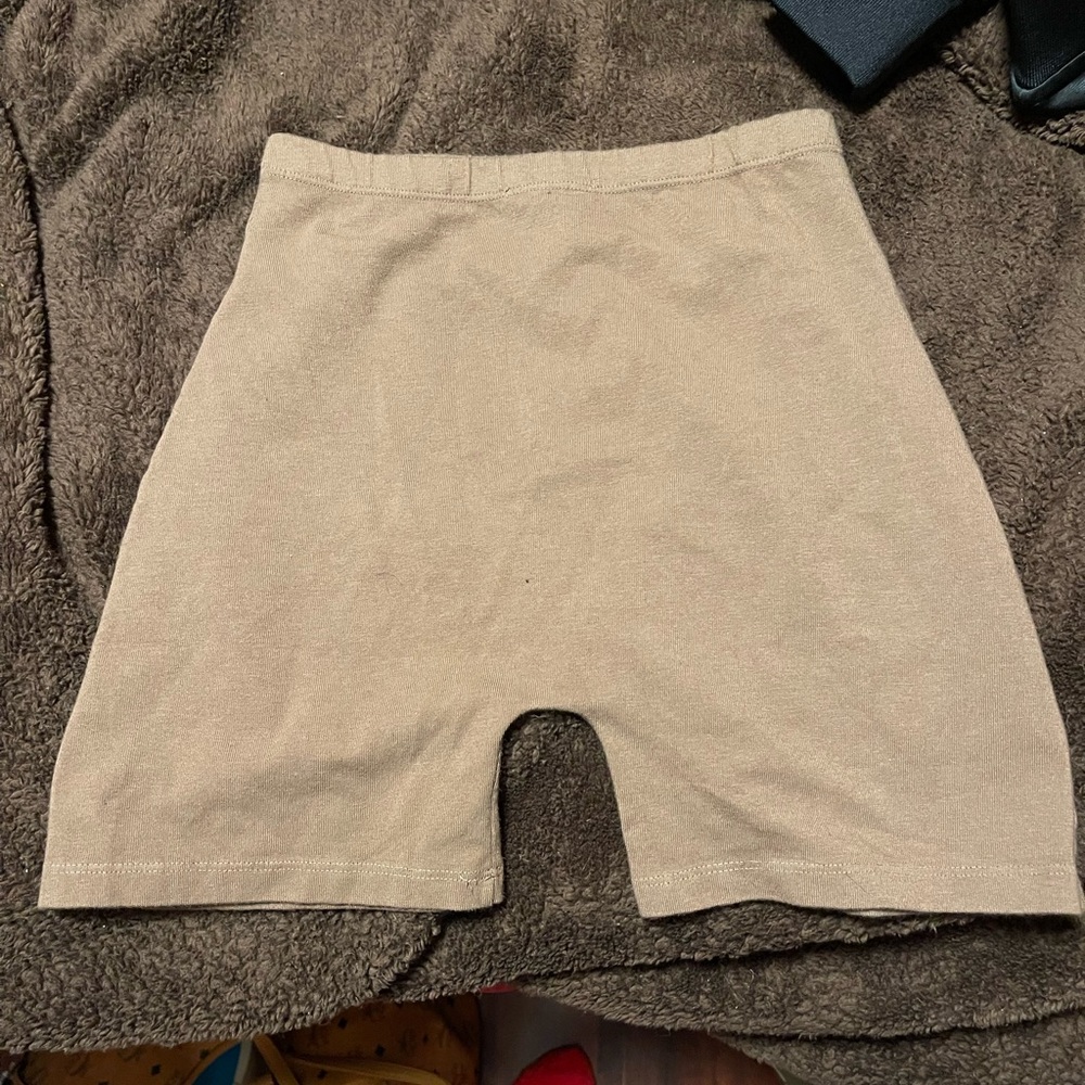 Brown Brandy Melville Griffin Biker Shorts
